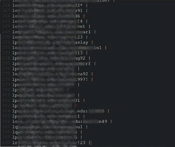 Zoom hacked accounts
