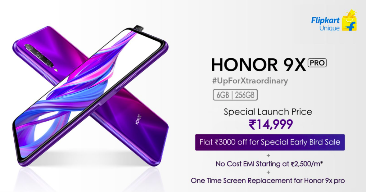 HONOR 9X Pro sale offer details