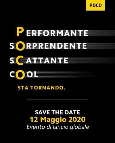 POCO F2 Pro launch date may 12 invite spain