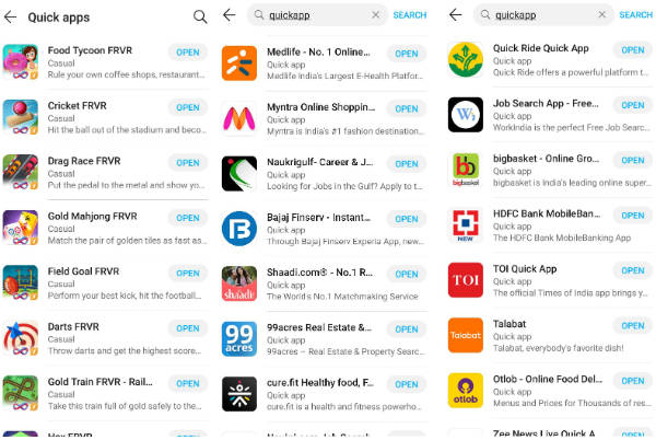 QuickApp