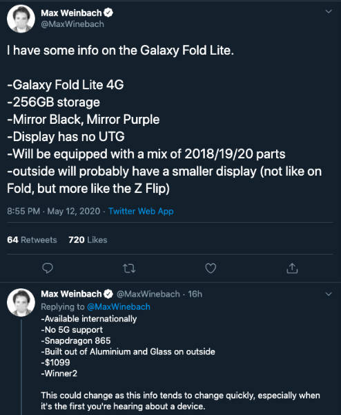 Samsung Galaxy Fold Lite