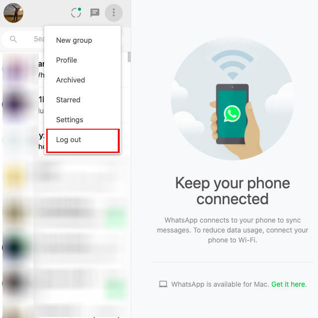 cant receive pics on whatsapp web for mac