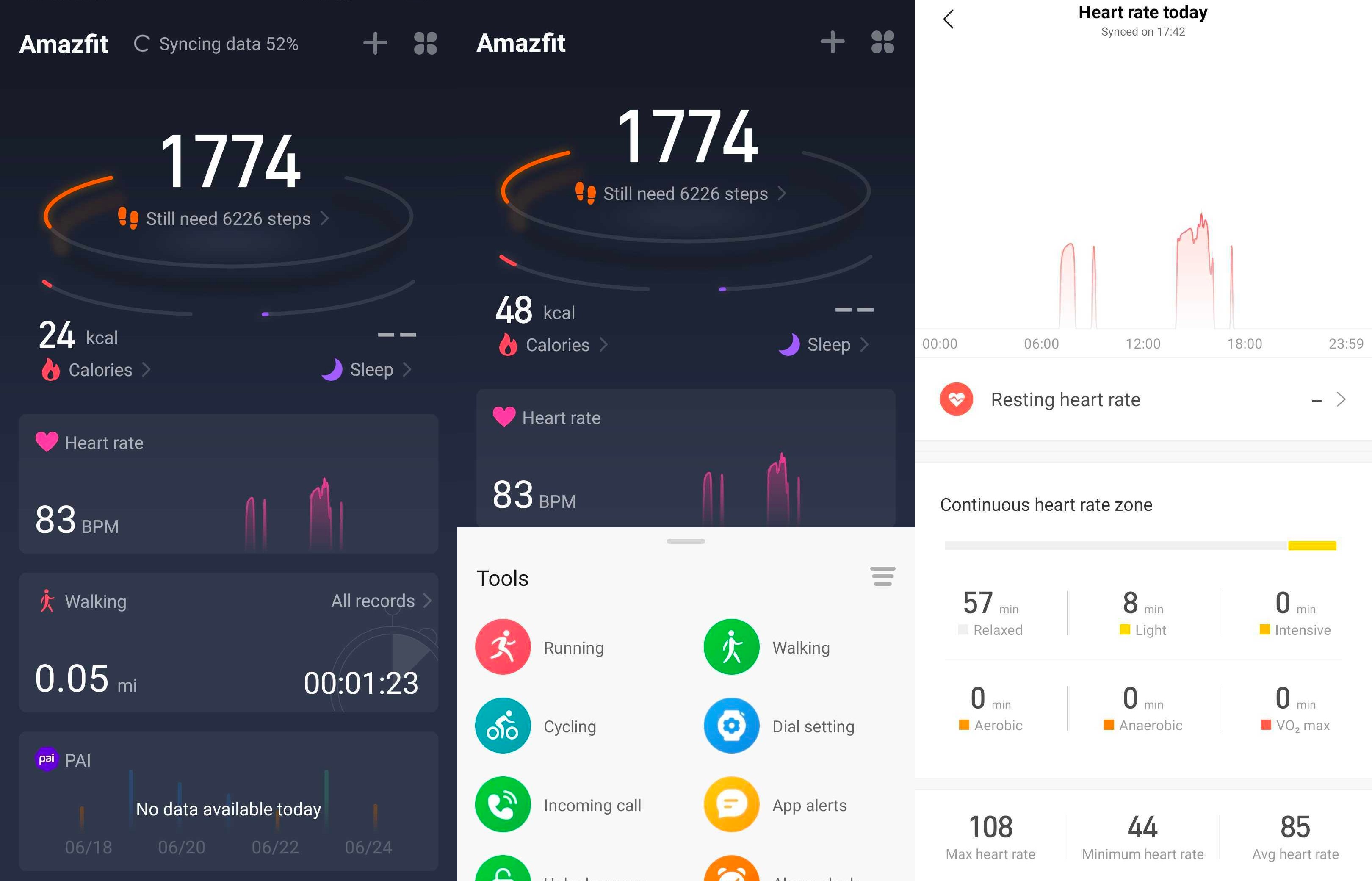 spotify amazfit bip