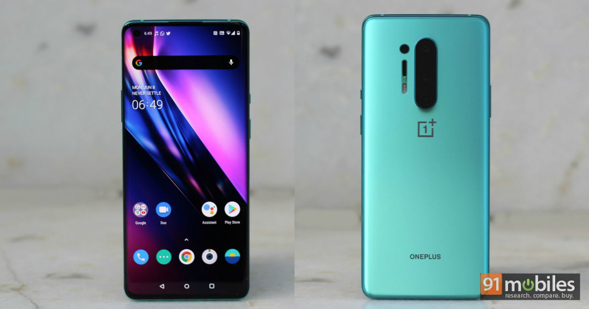 Some Oneplus 8 Pro Users Reporting Green Tint And Black Crush Issues On Display 91mobiles Com