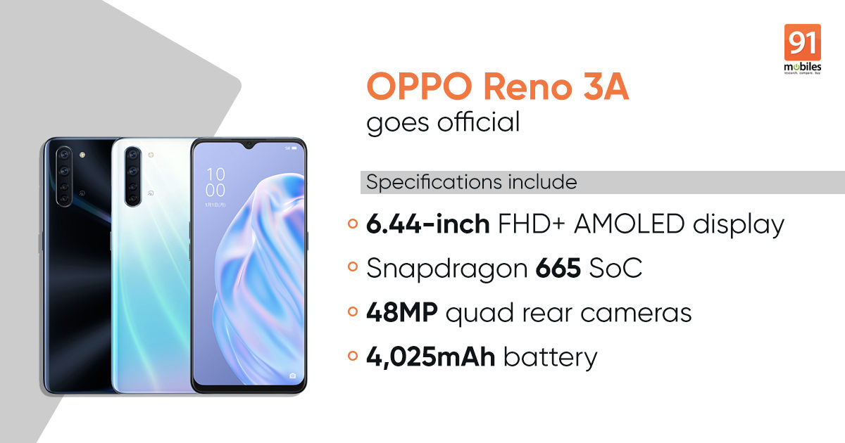 OPPO RENO 3A black 新品未開封の+rallysantafesinooficial.com