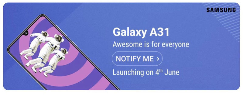 flipkart samsung a31