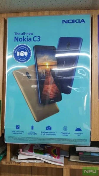 Nokia C3 poster