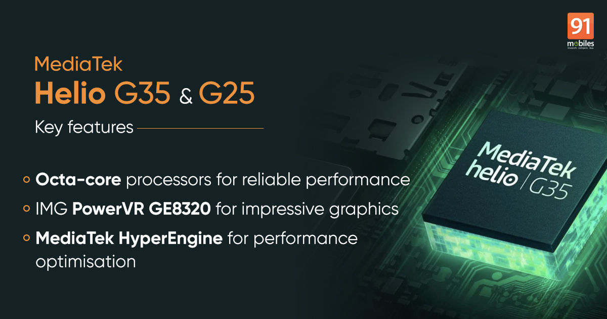 Quality gaming on budget smartphones made possible with MediaTek G25 and G35 chipsets | 91mobiles.com