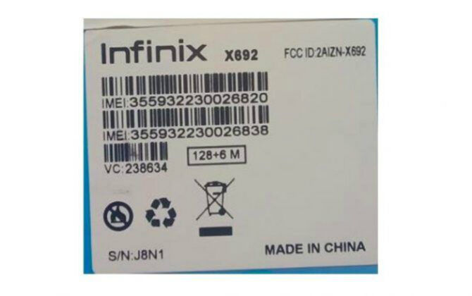 Infinix Note 8 FCC-3