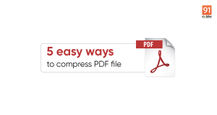 PDF file size: How to reduce PDF file size without losing quality