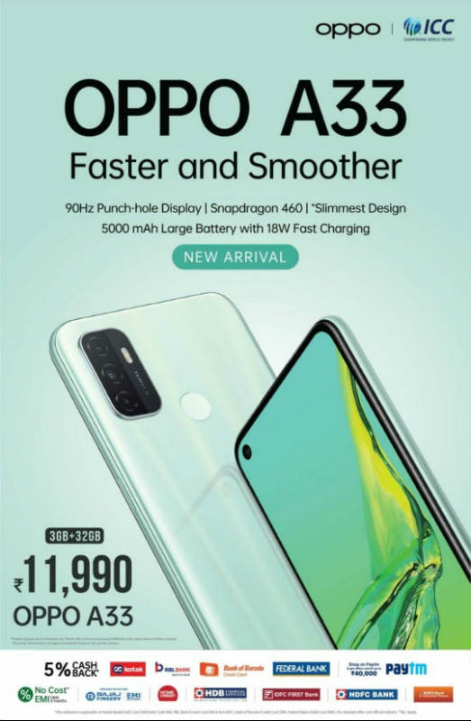 OPPO A33