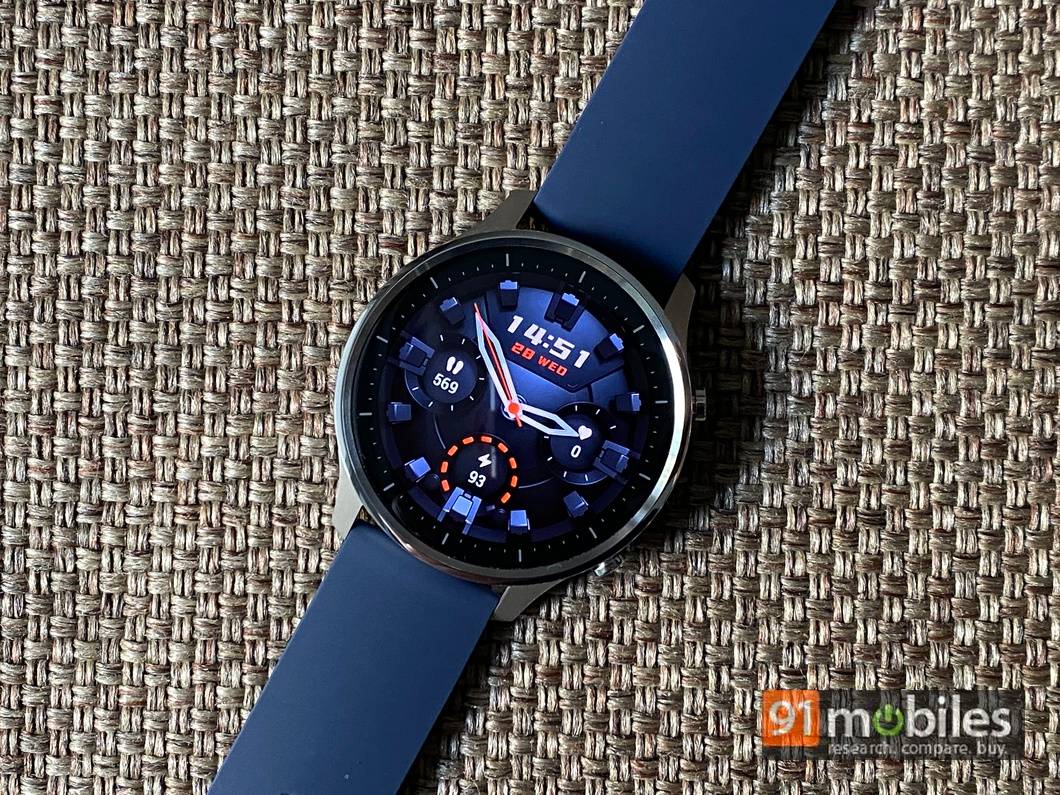 mi watch revolve silver chrome