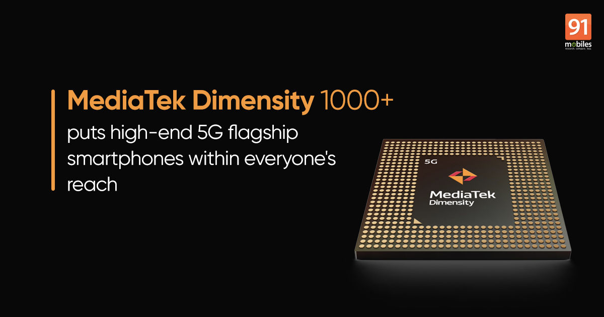 MediaTek Dimensity 1000+ puts high-end 5G flagship smartphones within everyone’s reach