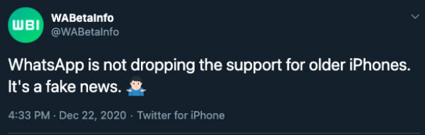 WhatsApp-ios-support