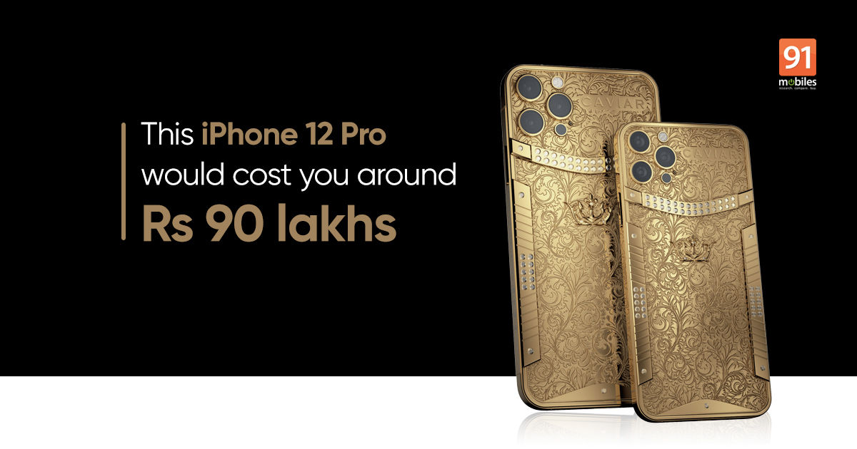 This iPhone 12 Pro model costs a whopping Rs 90 lakhs