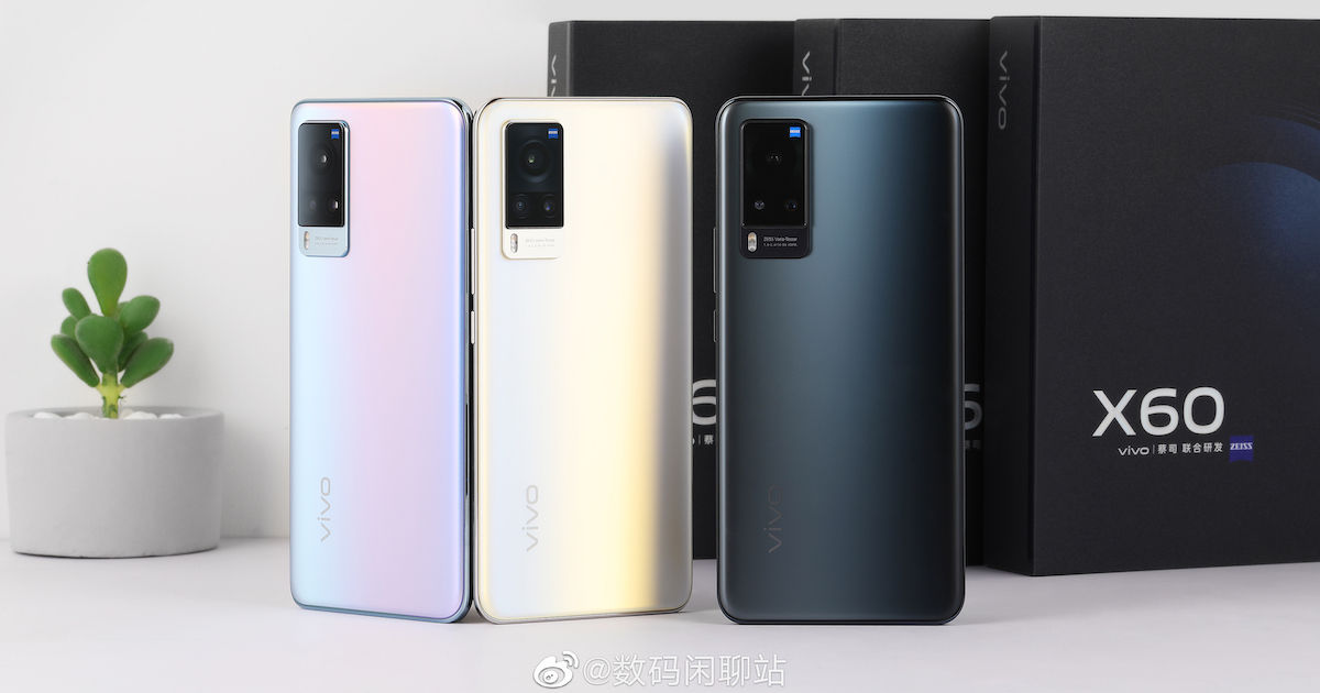 Vivo X60 5G design revealed in live promo images: triple cameras, colour options, and more