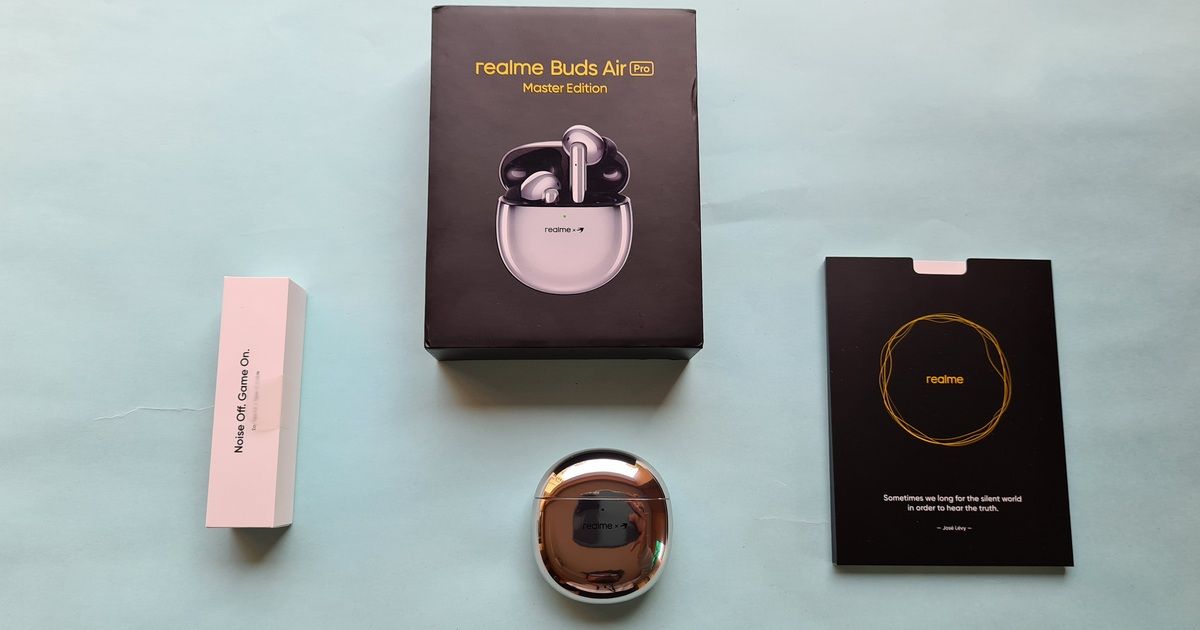 Realme Buds Air Pro Master Edition unboxing and first impressions
