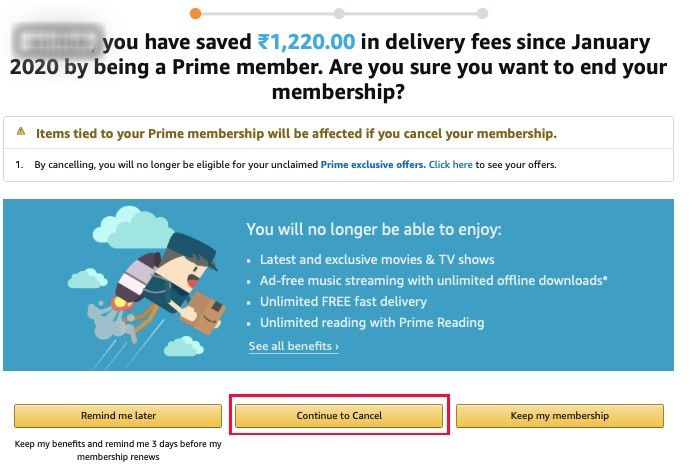 If you are an amazon discount prime member are movies free