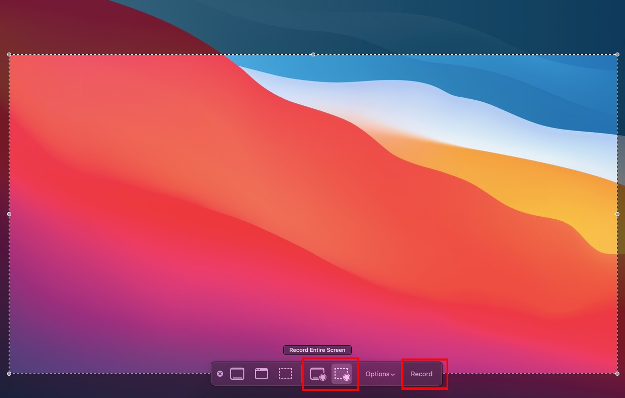 How to record screen on macos