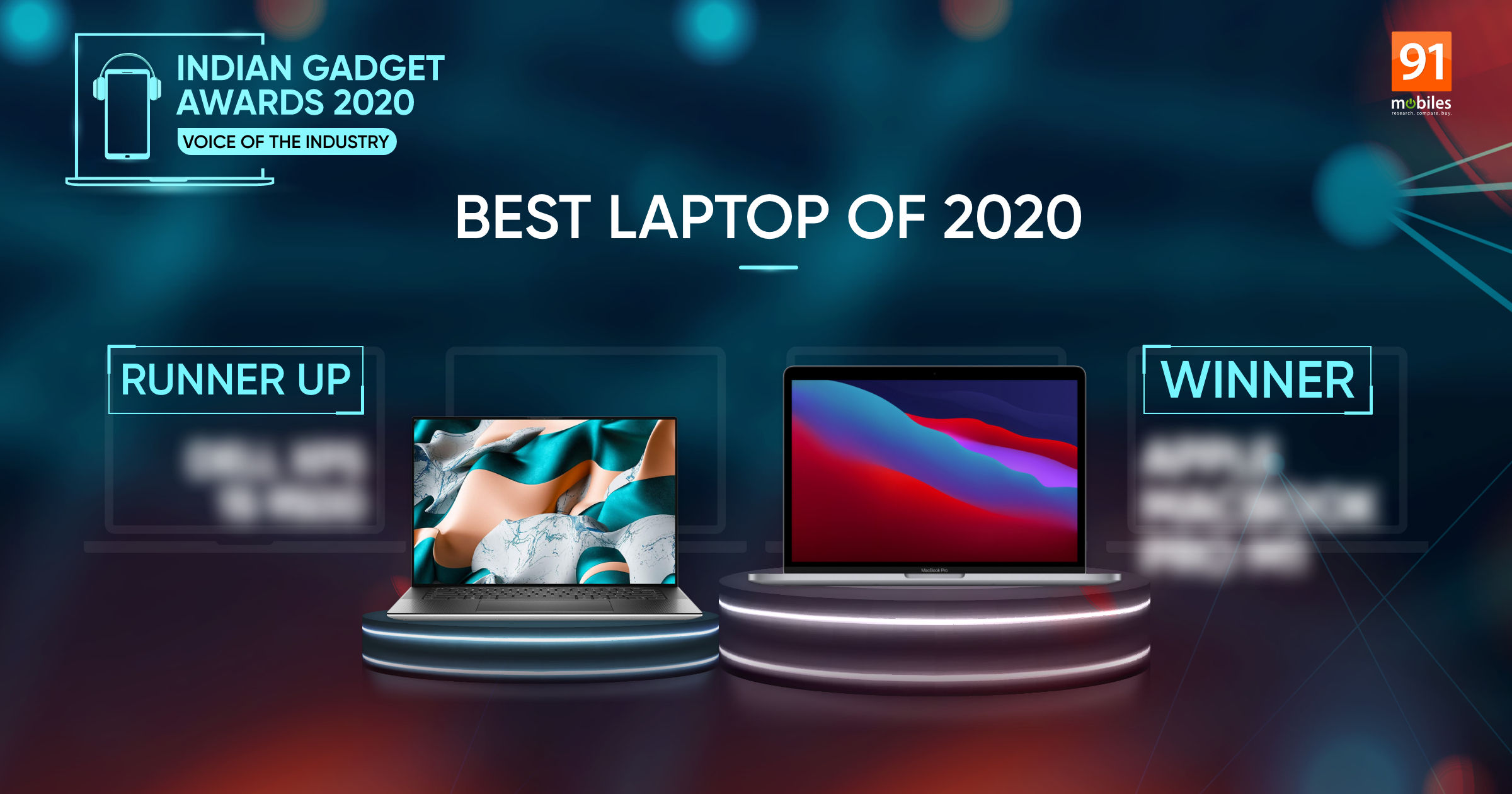 Indian Gadget Awards — Best Laptop of 2020: Dell XPS or Apple MacBook?