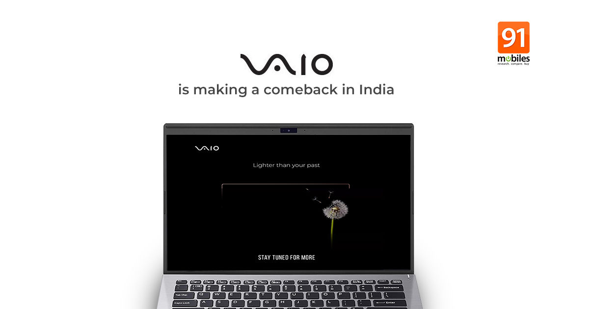 Vaio to launch a new range of laptops in India on January 15th