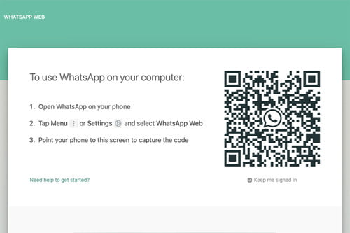 Web app whatsapp Before you