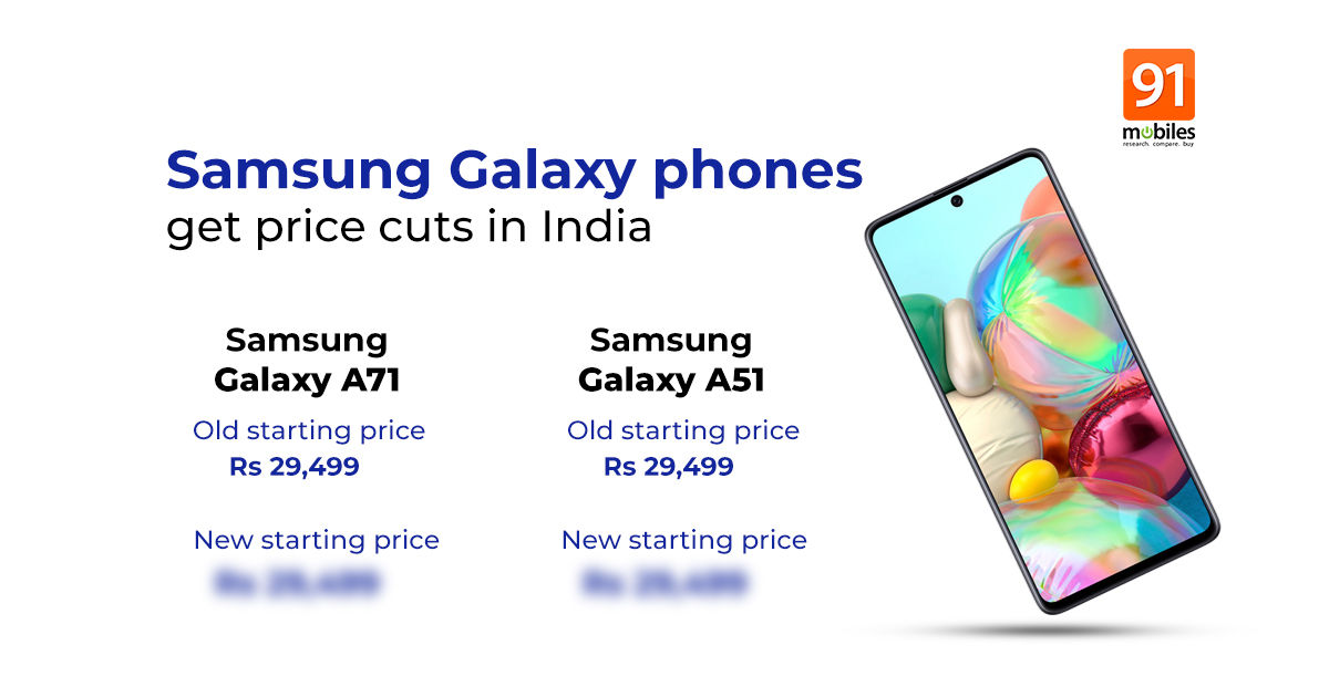 a71 a51 samsung price