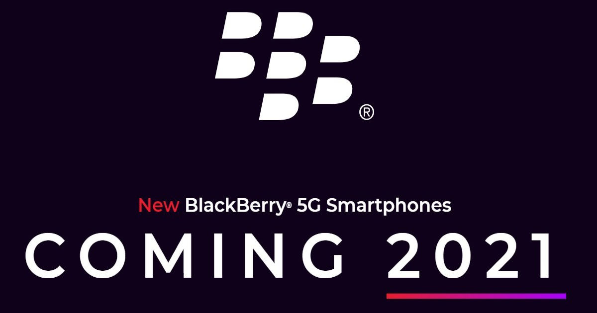 5G BlackBerry phones with classic hardware keyboard launching this year