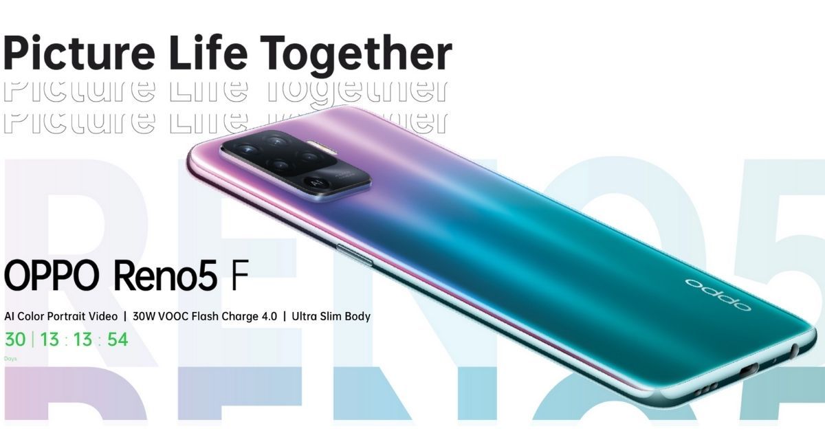 OPPO Reno5 F makes global debut in Kenya with new design and quad rear cameras