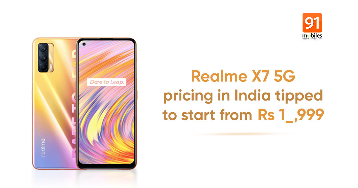 Realme X7 5G price in India tipped ahead of February 4th ...