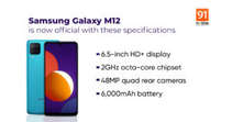 Samsung Galaxy M12 Price in India February 2021, Release ...