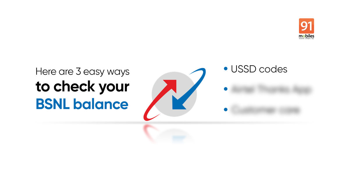 BSNL balance check: how to check BSNL data balance, SMS balance, and more