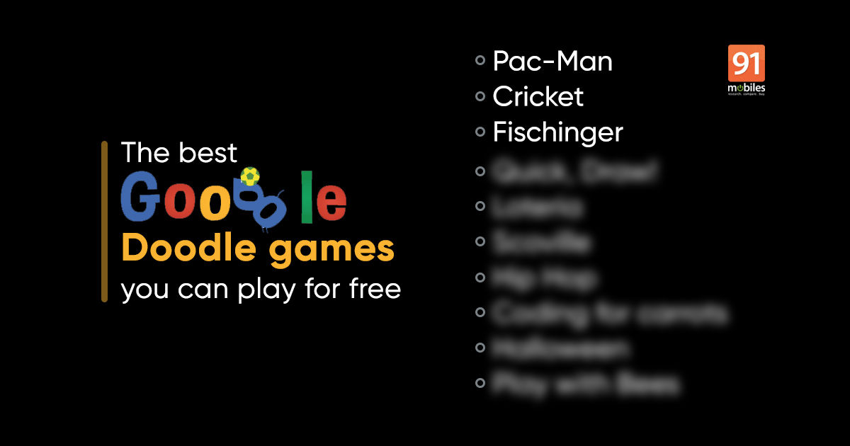 Google Doodle: Top 10 popular Google Doodle games to play