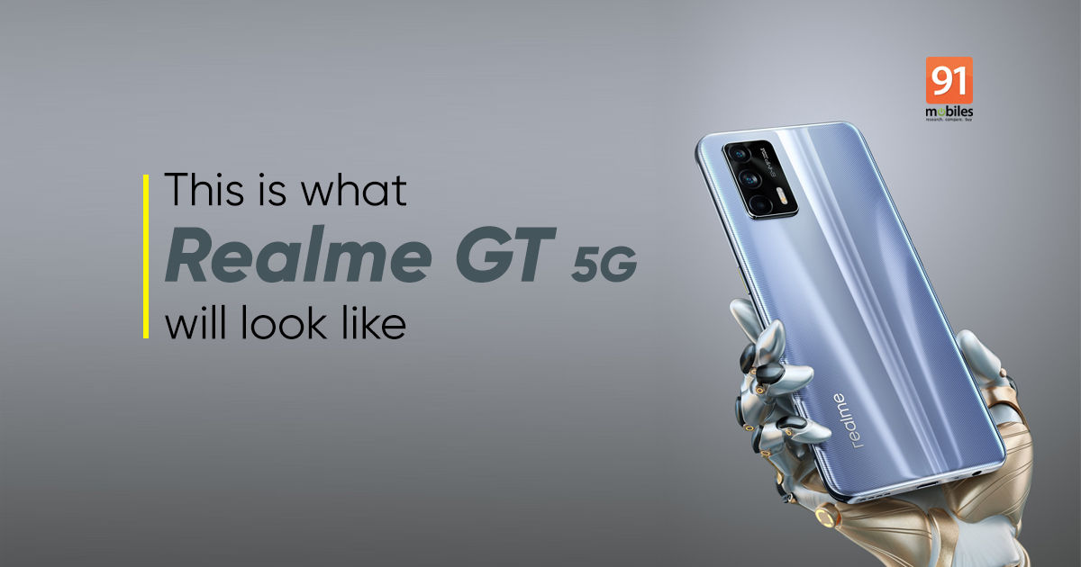 Realme GT 5G camera details and design revealed via official posters