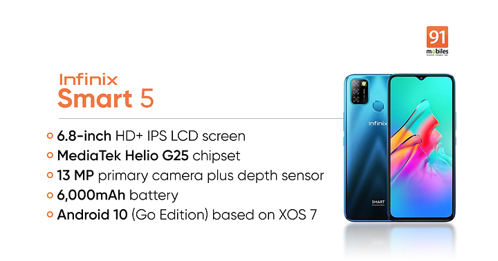 infinix smart 5 camera result
