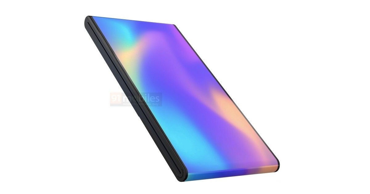 Vivo foldable phone patent shows display folding from the bottom