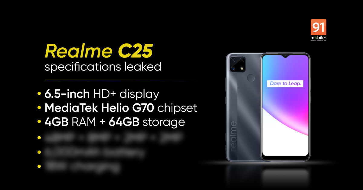 realme c25 full specs