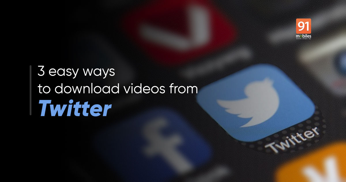 Twitter video download: How to download video from Twitter