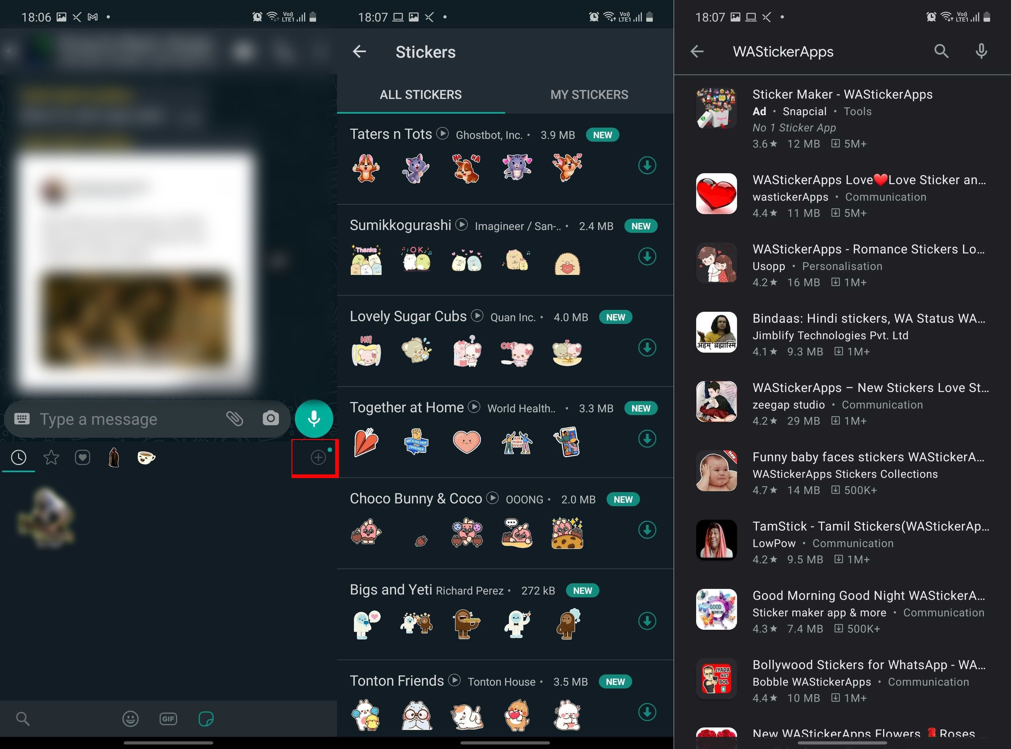 Create a GIF directly in WhatsApp 