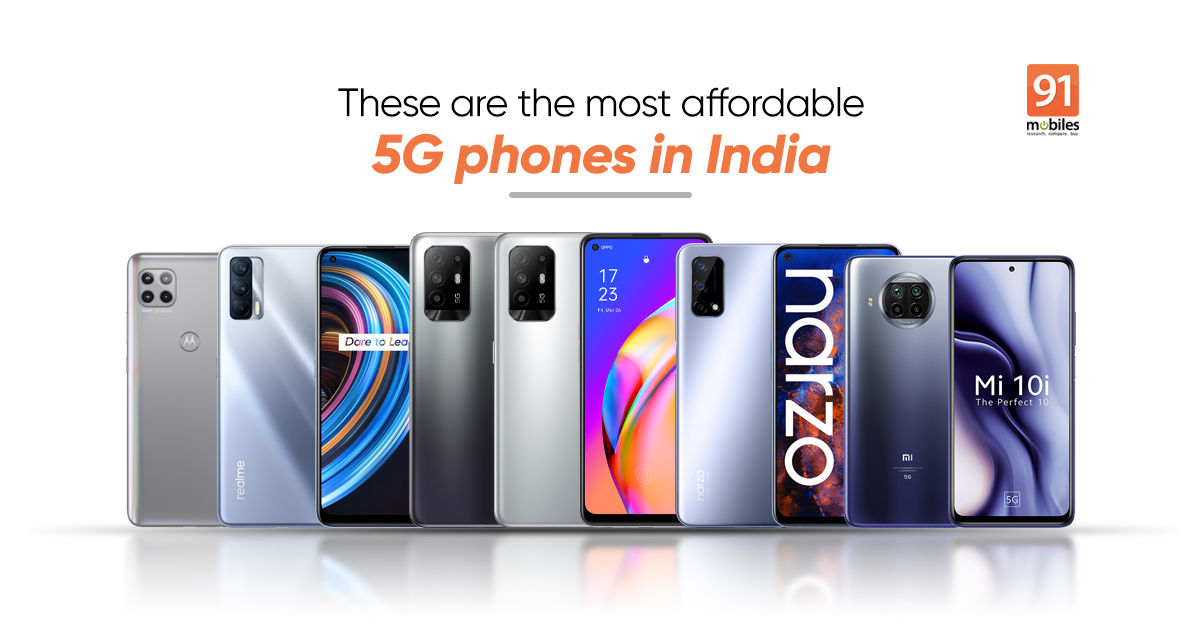 5 cheapest 5G phones you can buy in India right now: Realme Narzo 30 Pro, Mi 10i, and more