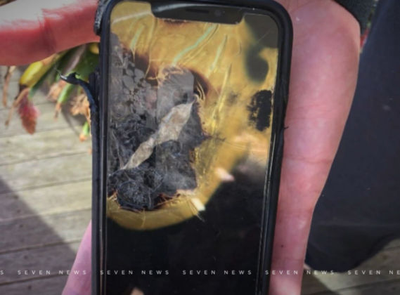 iPhone X explodes