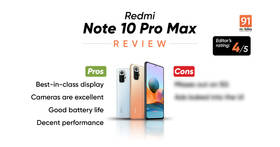 Redmi Note 10 Pro Max review: the best phone under Rs 20,000