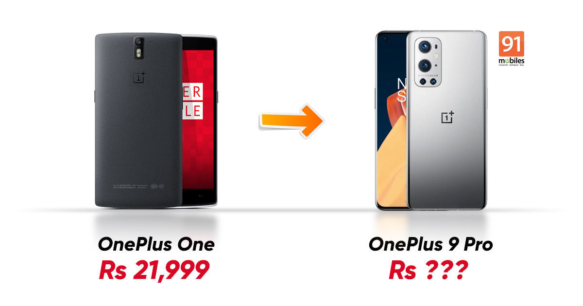 From OnePlus One to OnePlus 9 Pro: here’s how prices of OnePlus flagships have changed over the years