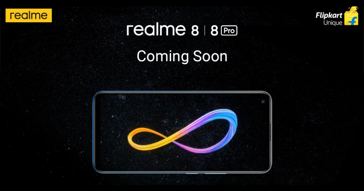Realme 8 and Realme 8 Pro launch date in India, designs, and key features revealed