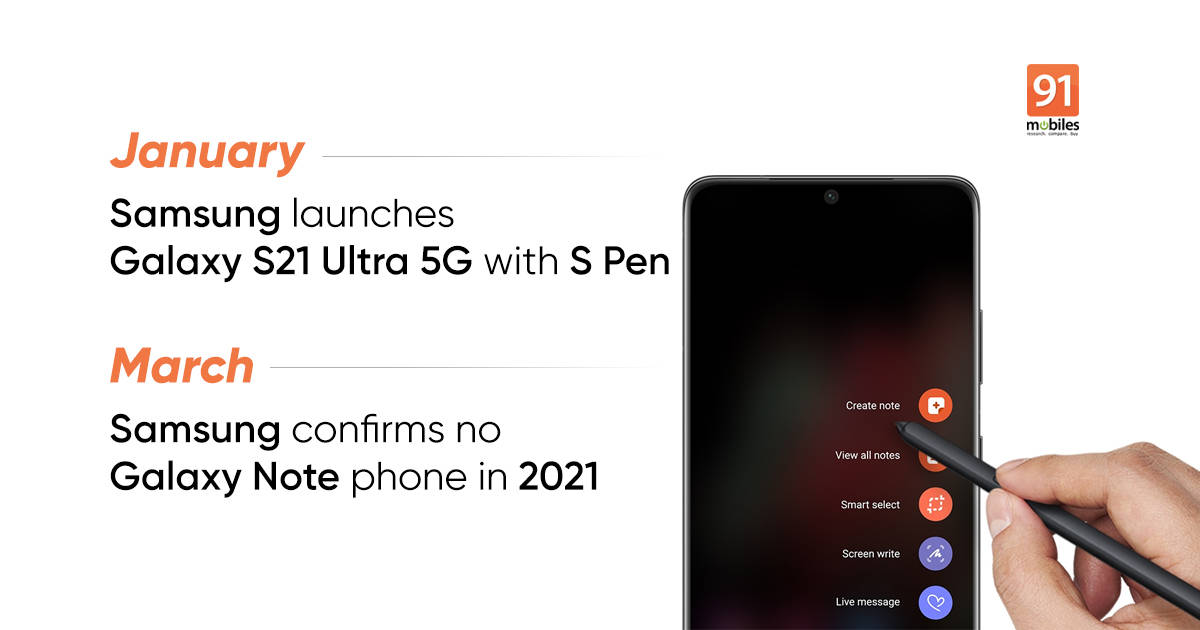 Samsung not launching Galaxy Note 21 in 2021, confirms co-CEO DJ Koh - 91mobiles