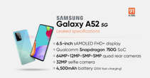 Samsung Galaxy A52 5G Price in India March 2021, Release ...