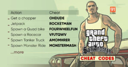 GTA San Andreas cheats for PC, PlayStation, Xbox, Android: Heres the complete list