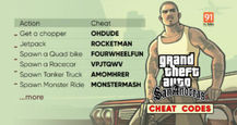 GTA San Andreas cheats for PC, PlayStation, Xbox, Android: Heres the complete list