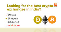 Best cryptocurrency exchange apps in India for online trading: CoinDCX, WazirX, CoinSwitch Kuber and More