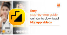 Moj app video download: How to download Moj videos online for free
